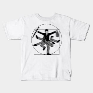 Vitruvian Walks! Kids T-Shirt